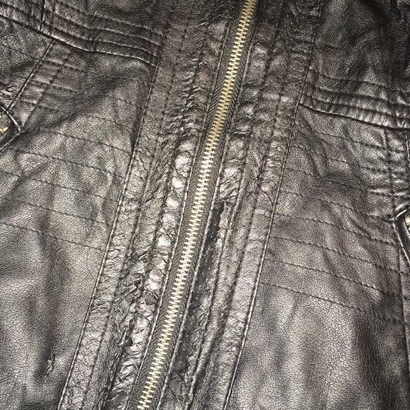 GUESS faux leather jacket - Picture 6 of 9